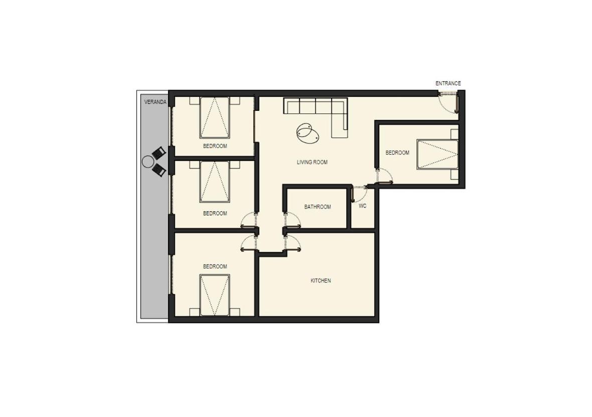 Houseloft Meteora Spirit Apartment Tríkala Екстериор снимка